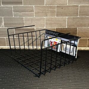 Brand New Farberware Brown Wire Undershelf Storage Bin Rack